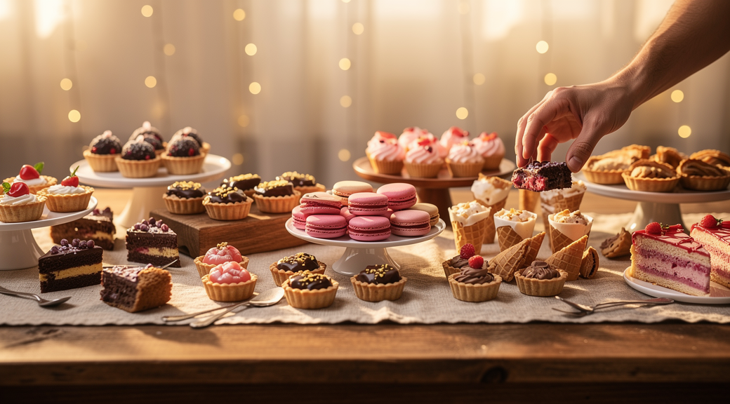 Masa dulce completa pentru eveniment